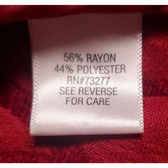 Croft & Barrow $65 XL‎ Red Burgundy Brocade Velvet Button Up Jacket Pockets - Picture 7 of 10